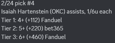 One-Leg Parlay tweet media