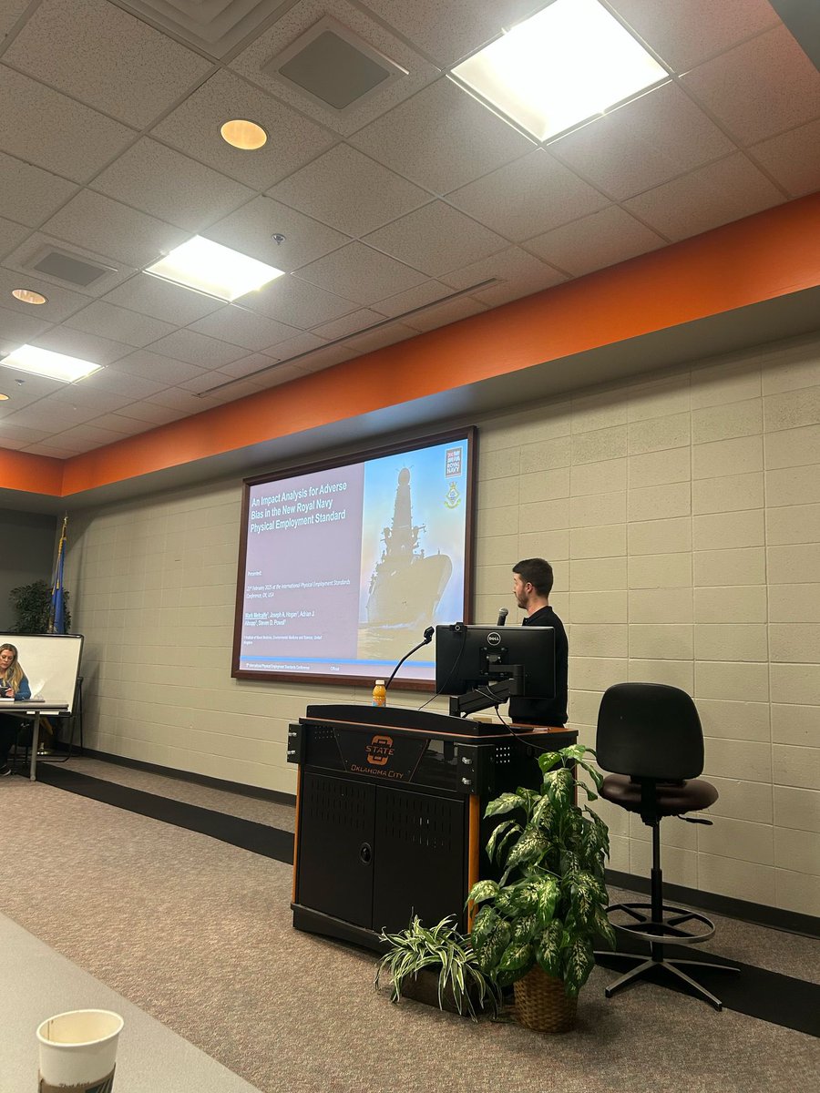 StevePowell_Sci's tweet image. Good to have two of the team out in Oklahoma representing the INM and presenting some recent work for the 5th International Physical Employment Standards (PES) Conference. Looking forward to hearing about it!