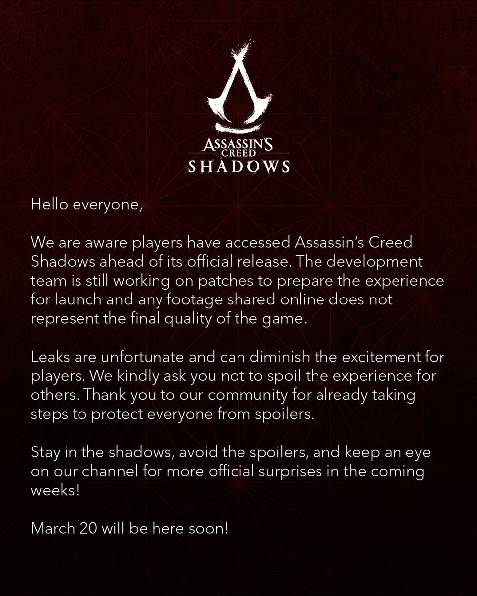 Assassin's Creed tweet media