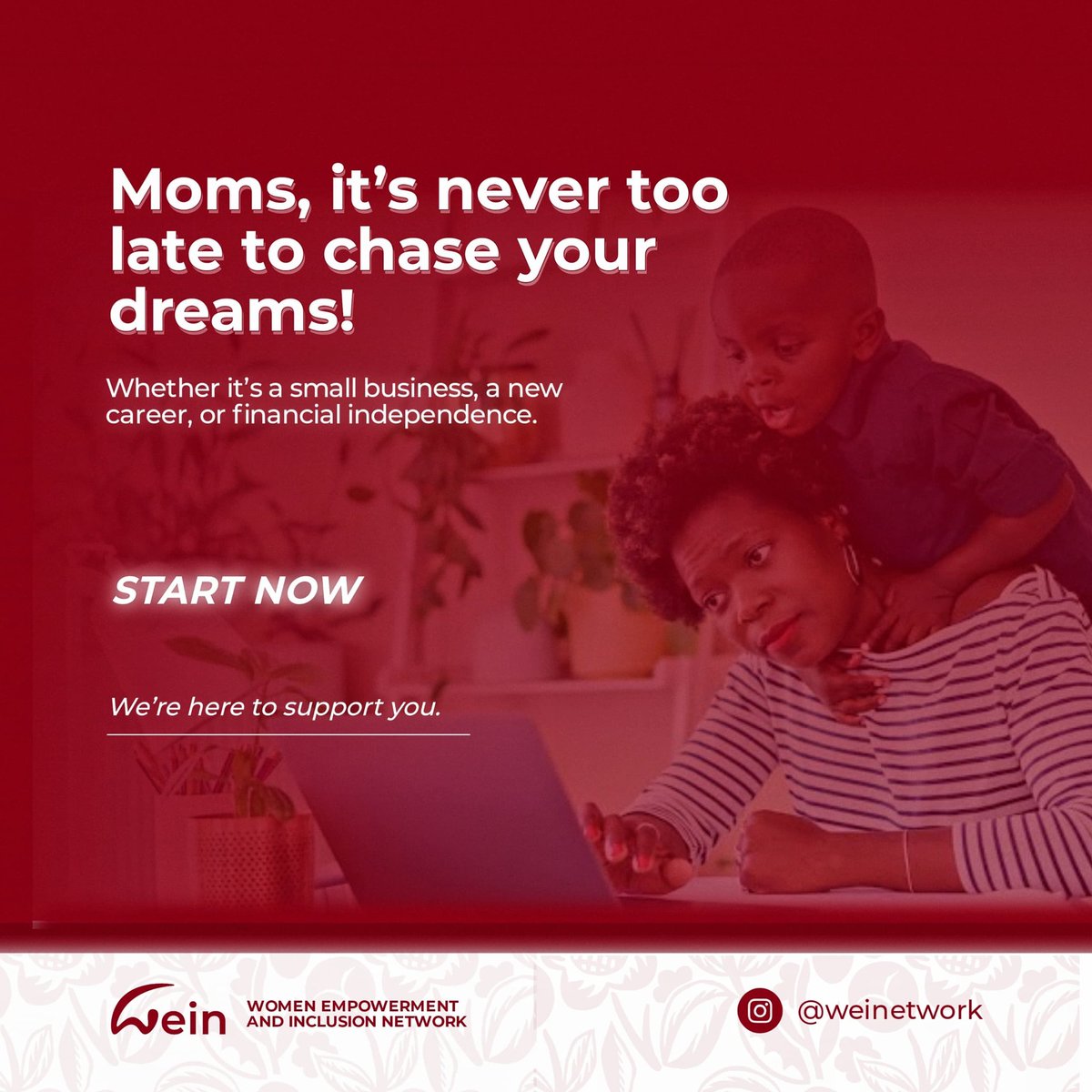 The year is just starting and we are about to be one of the biggest support system you will get as a woman! 

Tag a mom to know we see her and her dreams are valid! 

#Women #womenempowerment #mothershappyhour