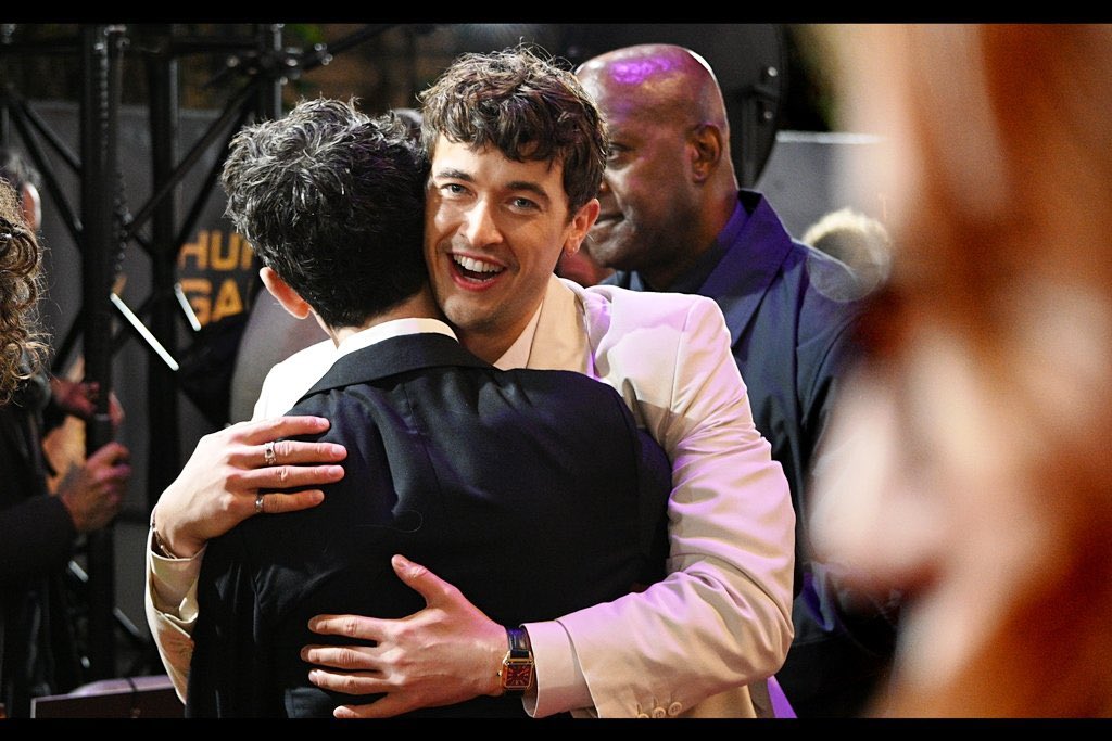 Tom Blyth at the London world premiere for The Hunger Games: The Ballad of Songbirds and Snakes 🕊️🐍🤍