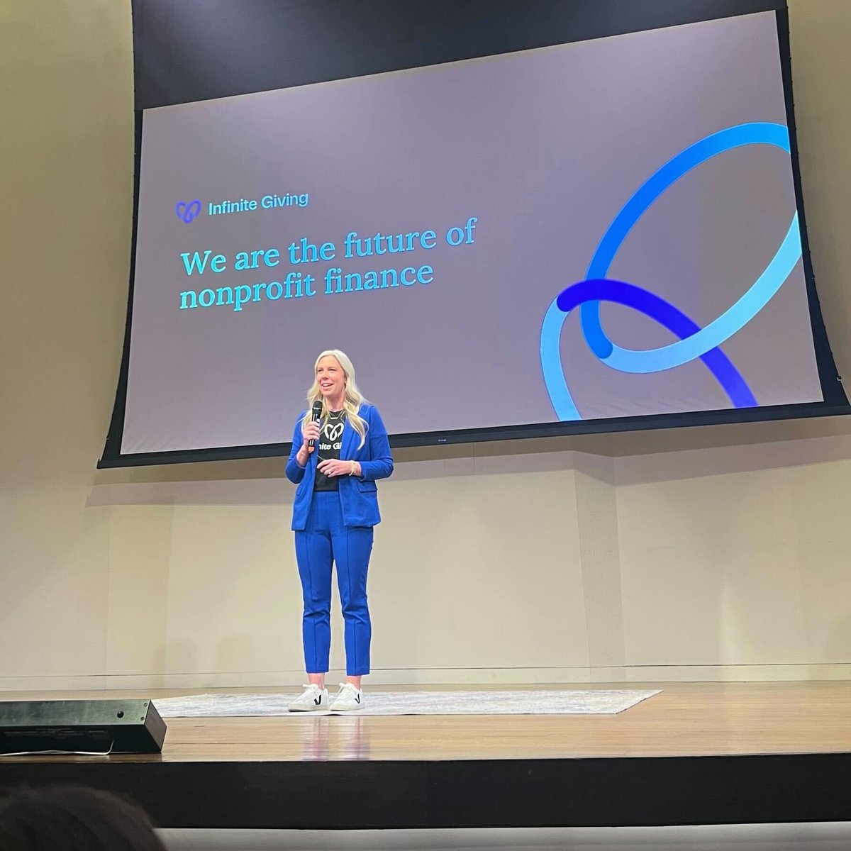 Last week at <a href="/praxis_hq/">Praxis</a> Activate: NYC, <a href="/kc_houghton/">Karen Houghton</a> had the opportunity to speak on a panel and pitch Infinite Giving on stage, sharing how we help nonprofits steward their resources with confidence.

Huge thanks to Praxis for an incredible experience! 🙌