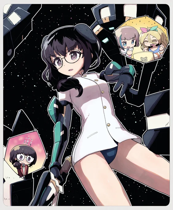 過去絵になっちゃうけど絵美さんはぴば! #我龍絵美生誕祭 #アリスギア 