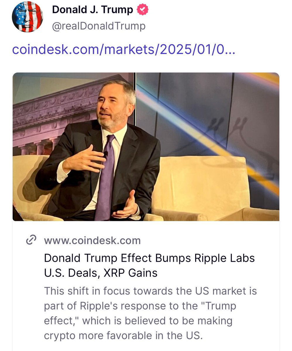 TRUMP XRP 👀👀👀