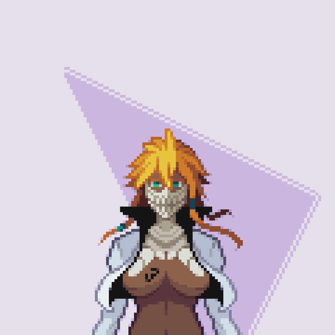 Aniebodie's tweet image. Halibel #pixelart #ドット絵