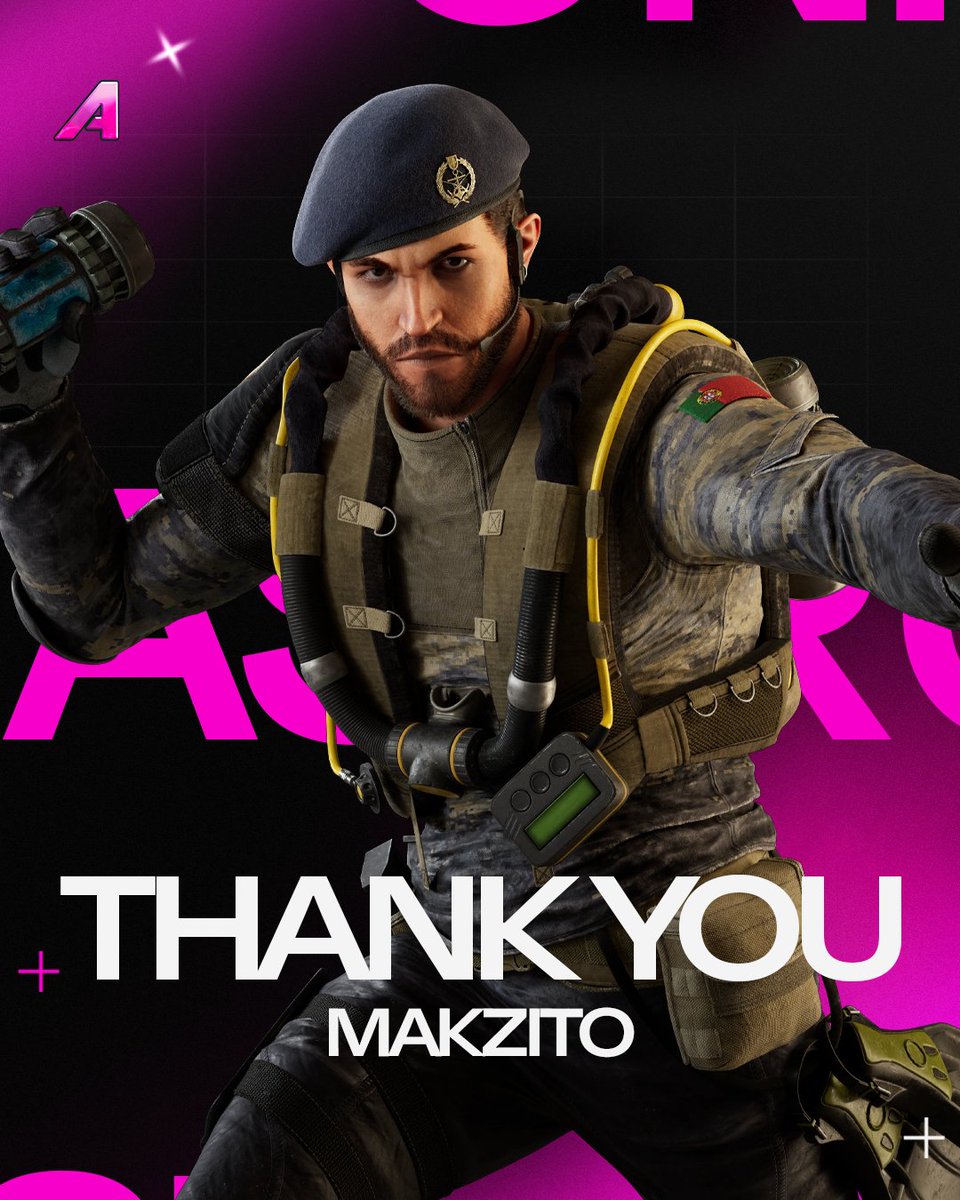 Upon Our Victory, We Would Like To Take The Time To Thank <a href="/MakzFPS/">Makzito</a>, As He Departs From Our Rainbow Six Siege Roster.

We Wish Him The Very Best Of Luck For The Future!

#BeAstronic💫😈