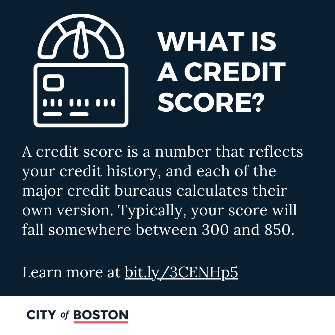 ConsumerBoston's tweet image. Do you know what your credit score is?

670-739 is considered a GOOD credit score. 
740-799 is a VERY GOOD credit score.
800-850 is an EXCELLENT credit score.

#Credit #FinancialWisdom #Consumer