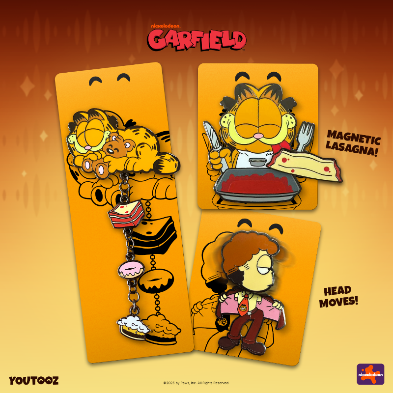 New officially licensed Garfield collection featuring the Garfield