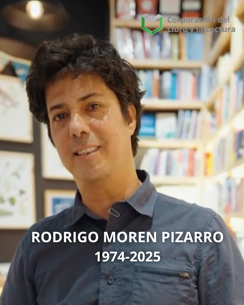 Como Corporación del Libro y la Lectura lamentamos el fallecimiento de Rodrigo Moren Pizarro, editor, librero, presidente de Librerías independientes de Chile y un entusiasta participante del mundo del libro. Enviamos nuestras condolencias a la familia y cercanos de Rodrigo.