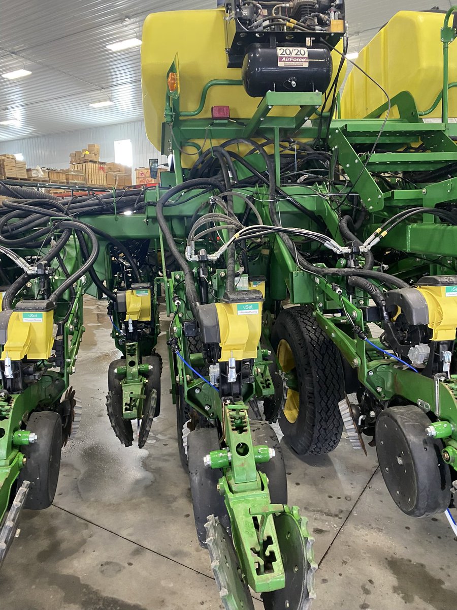 For sale: 2008 1790 16/32
Deltaforce (all rows)
Vdrive (all rows)
Cleansweep (all rows)
In-furrow (all rows) controlled by 20/20
Copperhead Ag Closing wheels 
32 gpm PTO pump. Asking $148,900 obo. Message me if you’d like more information!