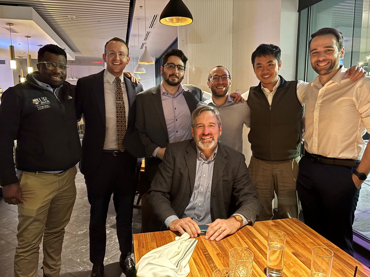URMC Department of Surgery (@urochestersurg) on Twitter photo The advancement team, alongside the chief residents, hosted a "Thank You" Happy Hour to honor Dr. and Mrs. Peacock for their generous and continued support of the ACS conference. 🎉🙏
<a href="/URMCSurgery/">URMC Surgery Residents</a> <a href="/URochester_SMD/">URochester SMD</a> <a href="/UR_Med/">UR Medicine</a> The advancement team, alongside the chief residents, hosted a "Thank You" Happy Hour to honor Dr. and Mrs. Peacock for their generous and continued support of the ACS conference. 🎉🙏
<a href="/URMCSurgery/">URMC Surgery Residents</a> <a href="/URochester_SMD/">URochester SMD</a> <a href="/UR_Med/">UR Medicine</a>
