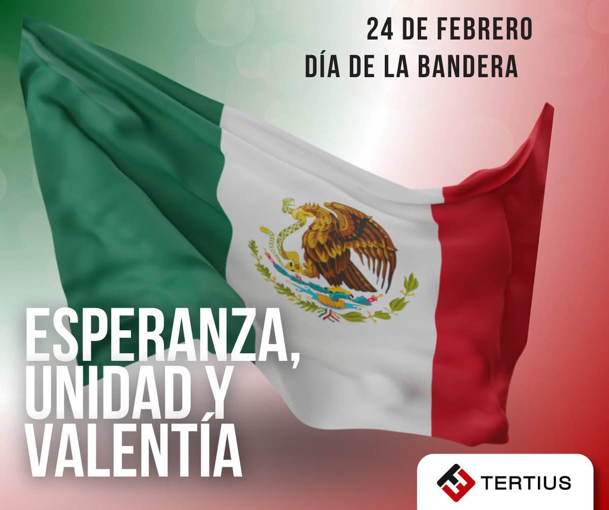 TertiusMx's tweet photo. Orgullosos de nuestra bandera, orgullosos de nuestra patria. https://t.co/242PP94bSR