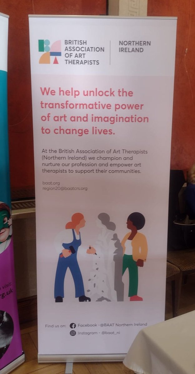 Participating today in the excellent event, Long Gallery, Stornont, promoting #AHPs including #ArtTherapy.  A skilled workforce providing evidence based specialist services. <a href="/Baat_NIreland/">BAAT Northern Ireland</a> <a href="/ahpfni/">Allied Health Professions Federation NI</a> <a href="/healthdpt/">Department of Health</a> <a href="/Ed_Authority/">Education Authority</a> <a href="/Education_NI/">Education NI</a>  <a href="/tennysonCAHPO/">Professor Michelle Tennyson</a> <a href="/UlsterHealthSci/">School of Health Sciences UU</a> <a href="/baat_org/">British Association of Art Therapists (BAAT)</a>