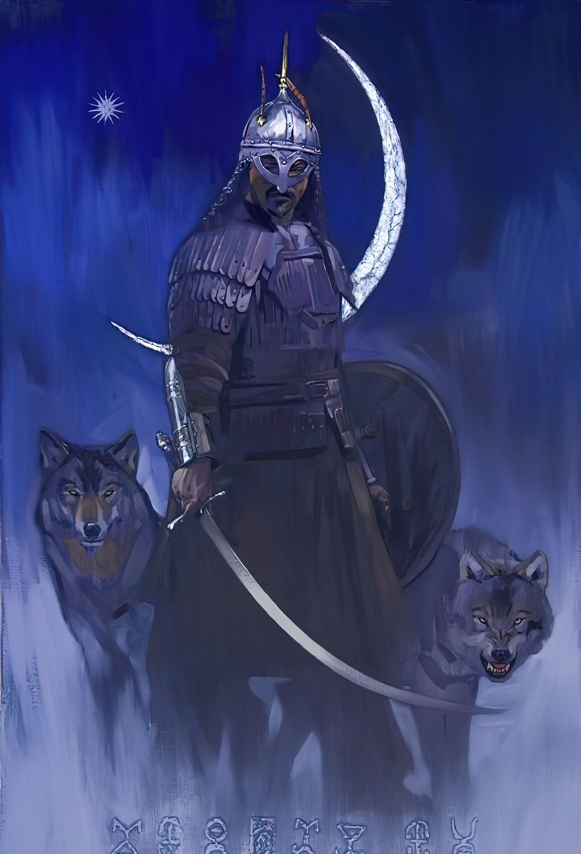 "I am Bilge Khagan of the Türk people. Hear my words well! By the grace of Tengri, I became Khagan in the Year of the Dog, the tenth month, the twenty-sixth day. For the sake of the Türk people, I did not sleep at night, I did not rest by day."