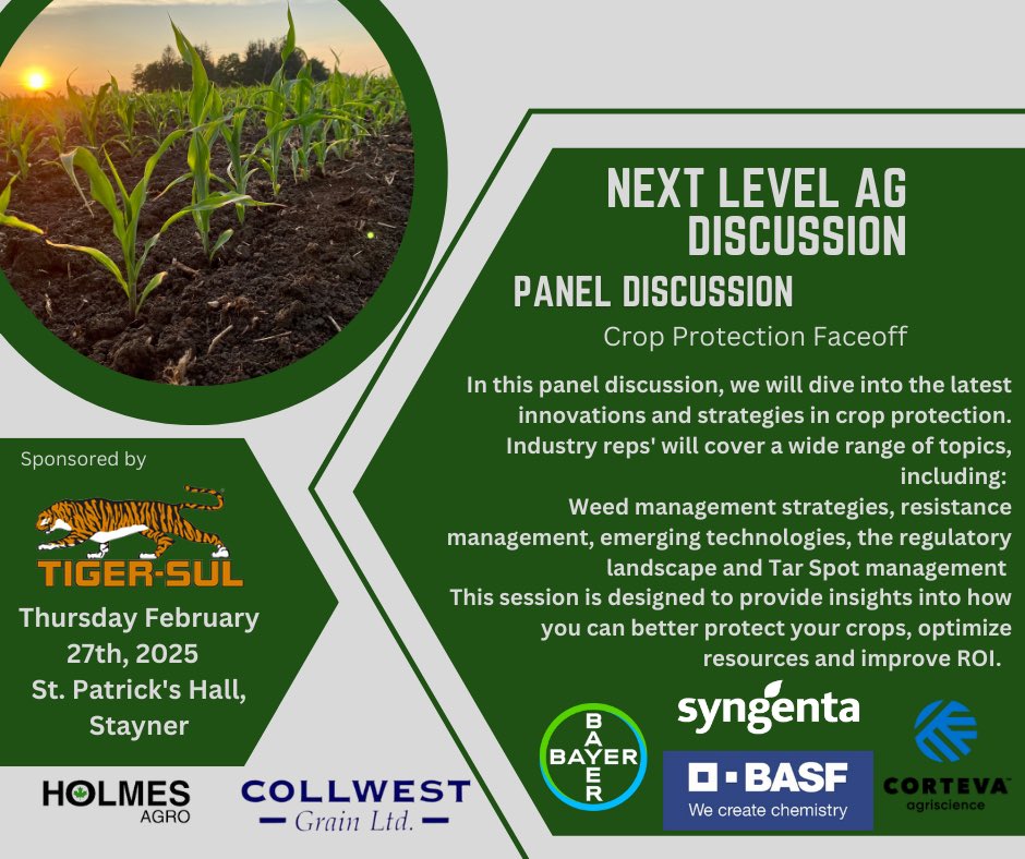 Join us on February 27th for our Annual Winter Grower Meeting hosted in partnership with <a href="/Collwest/">Collwest Grain</a> Grain. Our first highlighted topic will be our crop protection discussion with industry reps from BASF, Bayer, Corteva &amp; Syngenta.