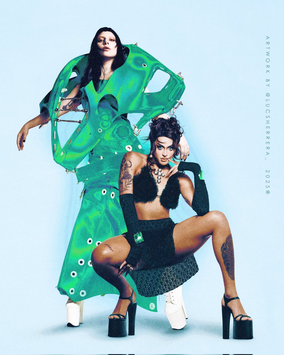 Será que a maior drag do mundo vai abrir o show da nossa mother monster em solo brasileiro? ESTAREMOS MAIS DO QUE PRONTOS! 🇧🇷✨

Retouch: @lucsherrera_ 
Singers: Lady Gaga | Pabllo Vittar

⚠️ Proibido a retirada dos créditos! ⚠️