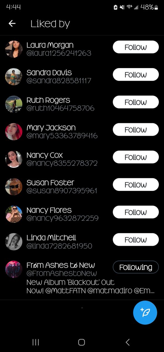 Holy shit. I have never seen so many bot accounts in my life like ONE reply