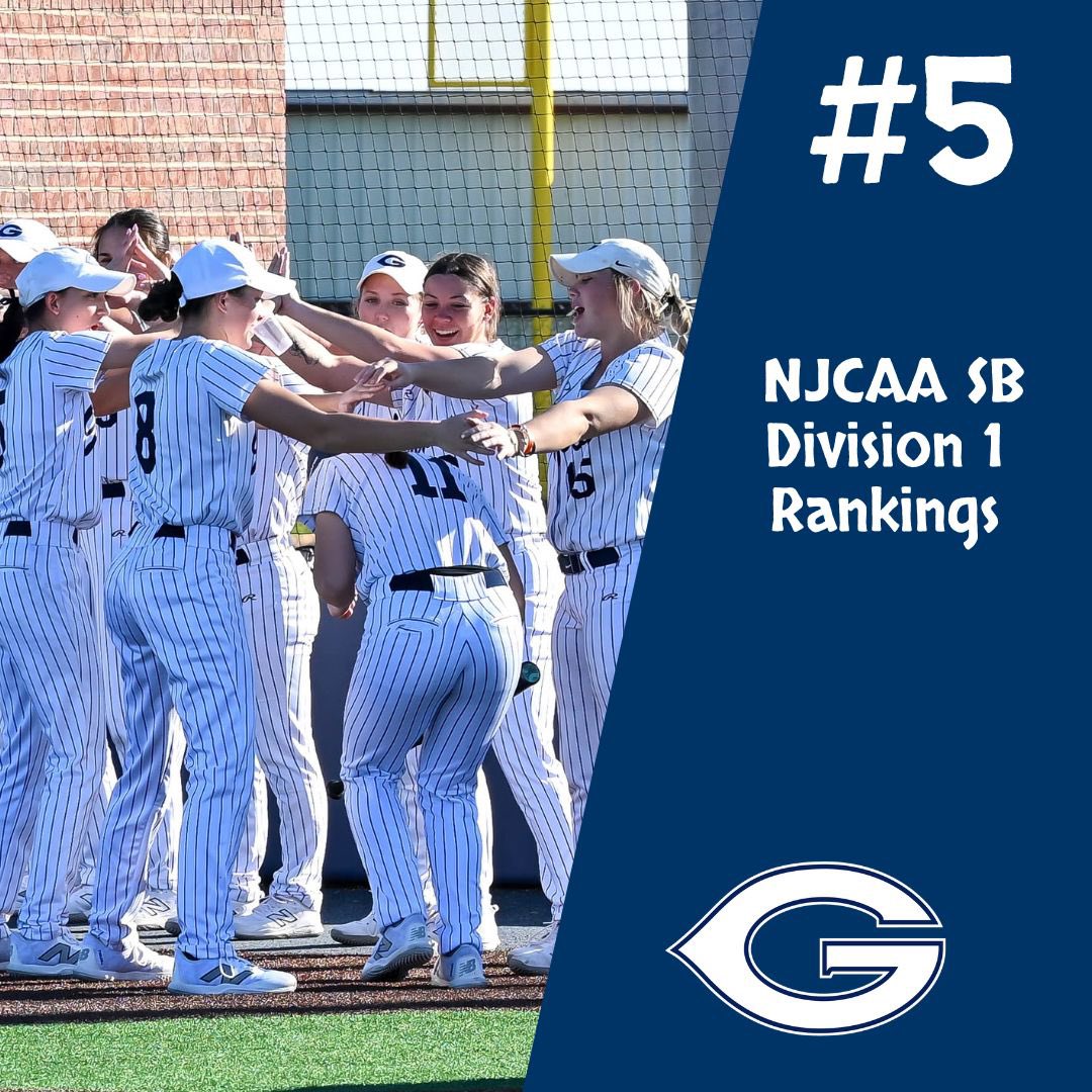 Checking in at No. 5 in the latest NJCAA Rankings! #GWAY 

@tayzharris