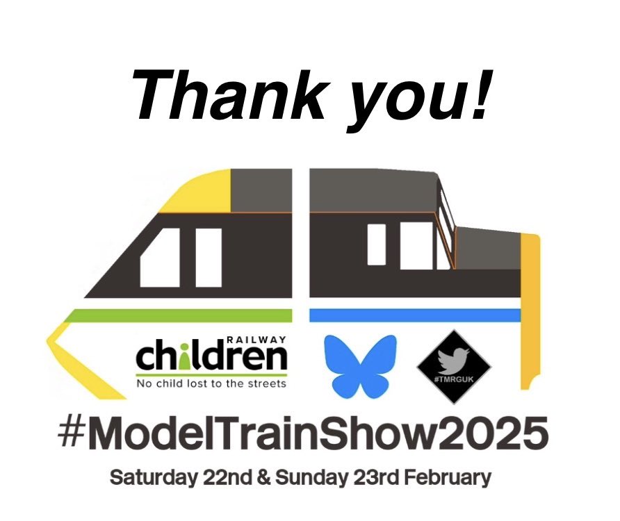 #ModelTrainShow2025 generated….

🎗️£585 for the Railway Children charity (you can still donate and purchase merchandise)

👀 637,700 views

❤️🔄 3,200 interactions