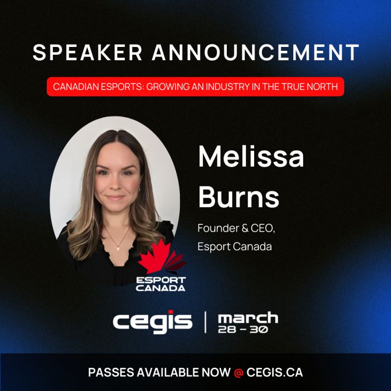 Melissa Burns (@_melissa_burns) on Twitter photo I'm thrilled to share that I'll be speaking at <a href="/CEGISbyGalint/">Canadian Esports & Gaming Industry Summit</a> 2025 in Vancouver 🍁on Saturday, March 29!
If you’re attending, let’s connect!
Looking forward to amazing conversations and catching some of my FGC favs at the Battle of BC 7 while I'm there too.
See you there! I'm thrilled to share that I'll be speaking at <a href="/CEGISbyGalint/">Canadian Esports & Gaming Industry Summit</a> 2025 in Vancouver 🍁on Saturday, March 29!
If you’re attending, let’s connect!
Looking forward to amazing conversations and catching some of my FGC favs at the Battle of BC 7 while I'm there too.
See you there!