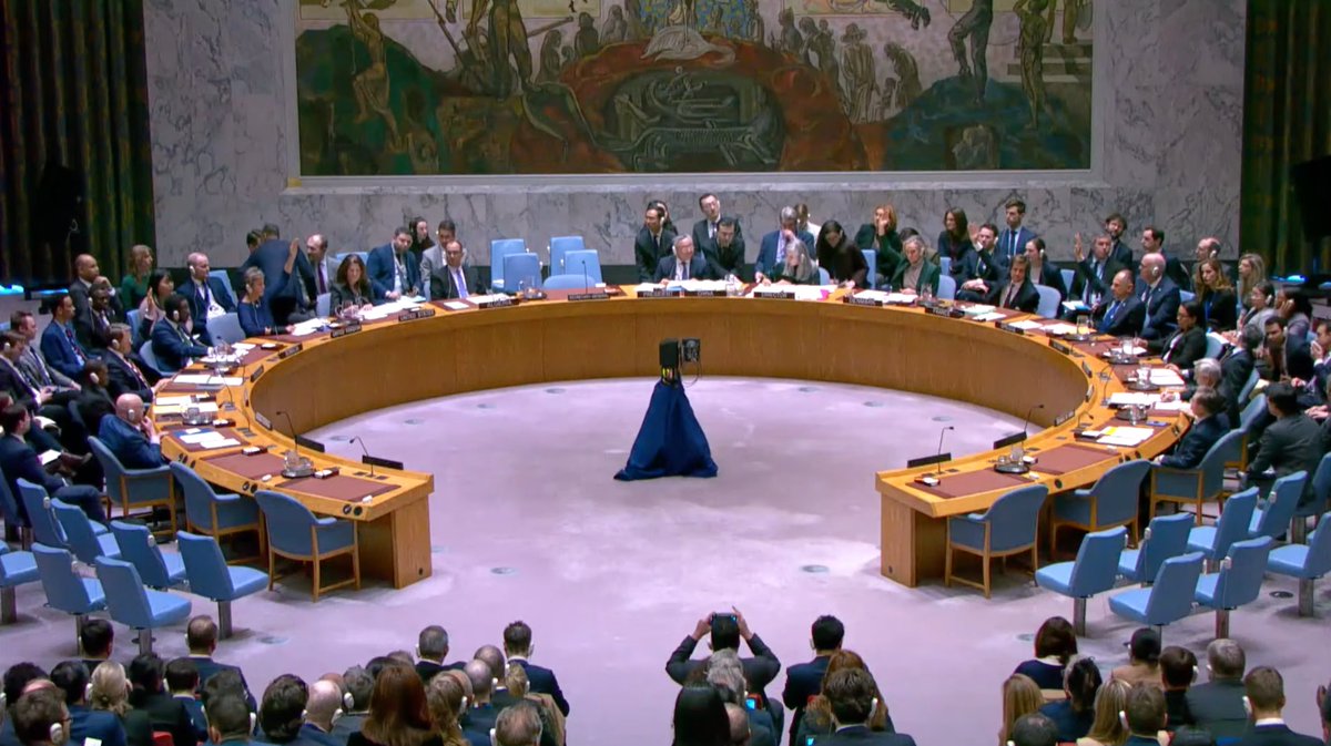 #BREAKING

UN Security Council ADOPTS resolution imploring a swift end to the conflict and urges a lasting peace between Ukraine and the Russian Federation

VOTING RESULT
In favor: 10
Against: 0
Abstain: 5