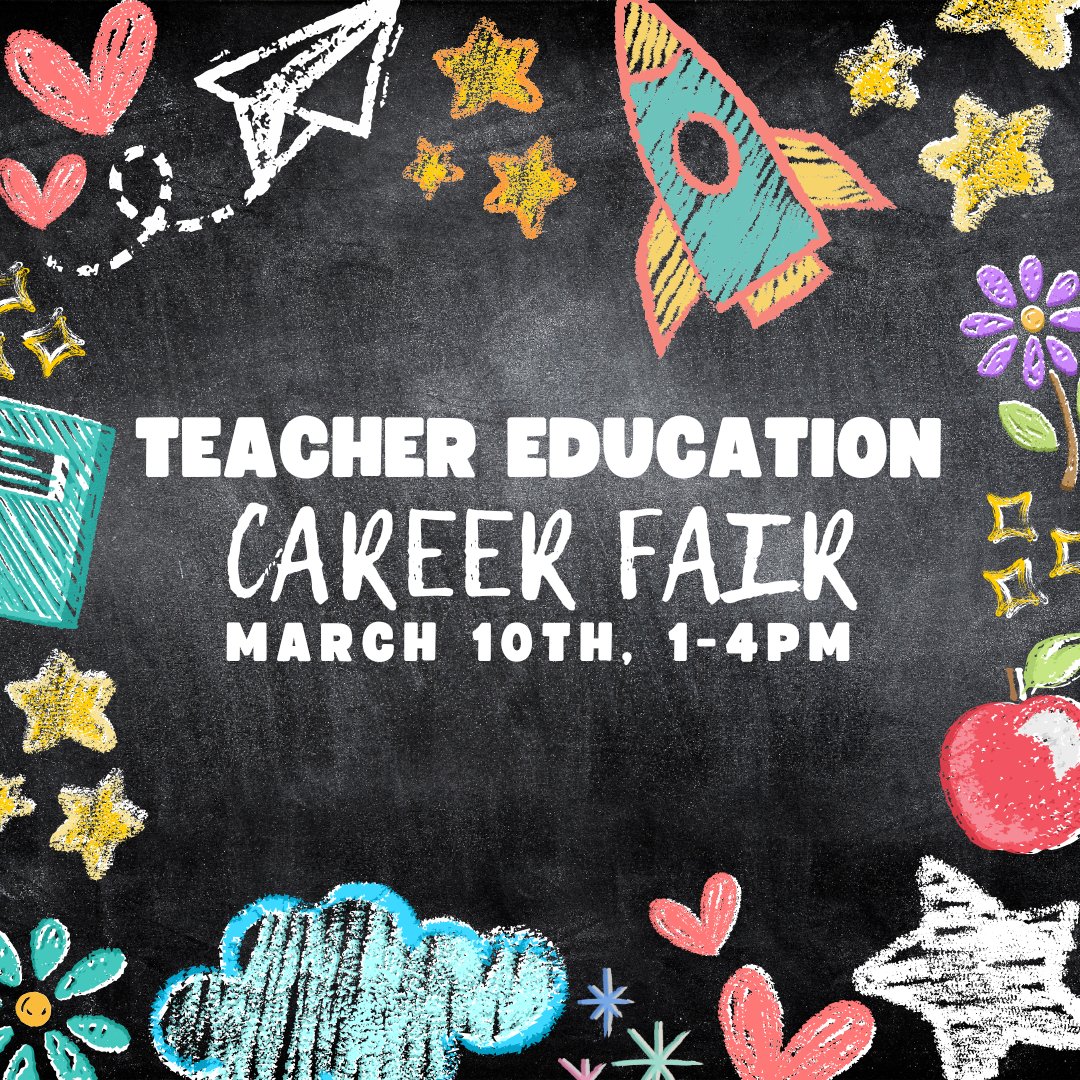 🚨 Future educators, this one’s for you! 🚨 The Teacher Education Career Fair is on March 10, 2025, from 1–4 PM at the ISU Alumni Center! Whether a student or an alum, this is your chance to network with schools, explore job opportunities, and take the next step in your career.