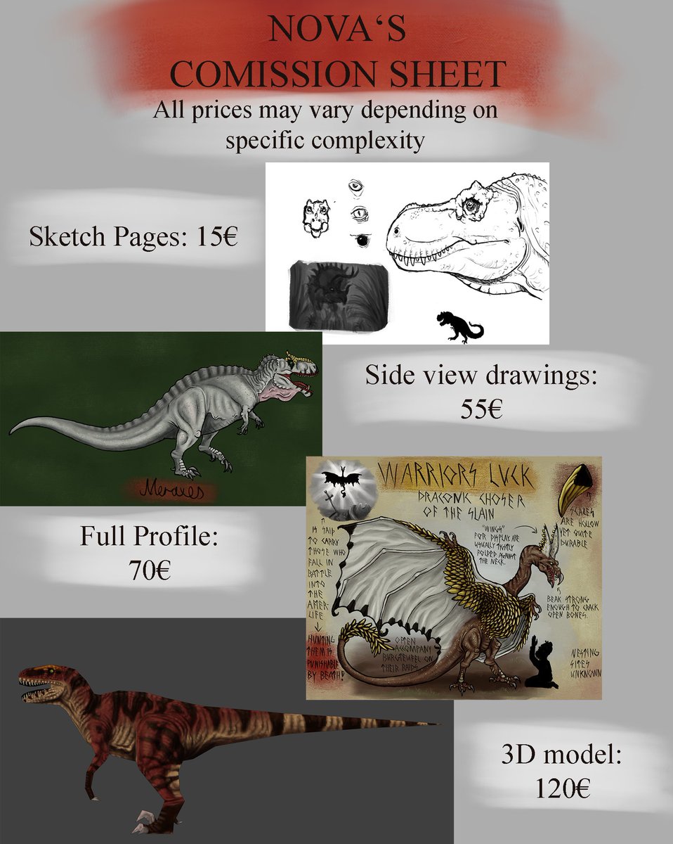 Berlography's tweet image. Hello, Hi!
Would you like some stylised creatures modeled or drawn for your project or personal use? Well, consider commissioning me and I'll create you some critters!