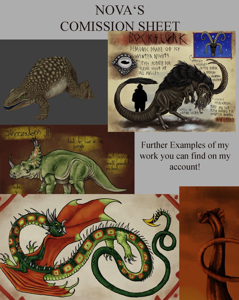 Berlography's tweet image. Hello, Hi!
Would you like some stylised creatures modeled or drawn for your project or personal use? Well, consider commissioning me and I'll create you some critters!