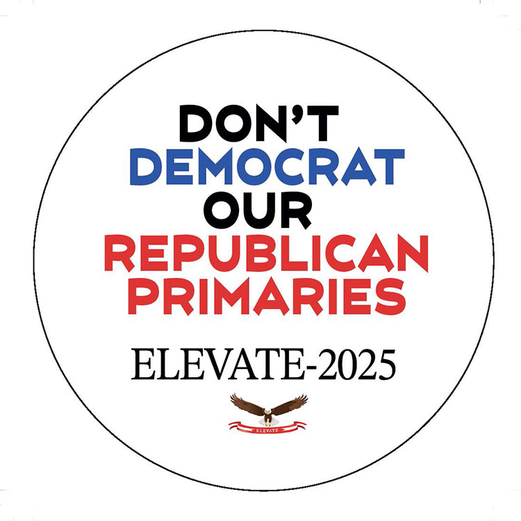 We have been advocating for is closing our primaries—a measure that ensures Republican voters, not Democrats, choose Republican nominees. We have encouraged the Tennessee Legislature to act on this issue, but if they fail to do their job, we must take steps to protect the