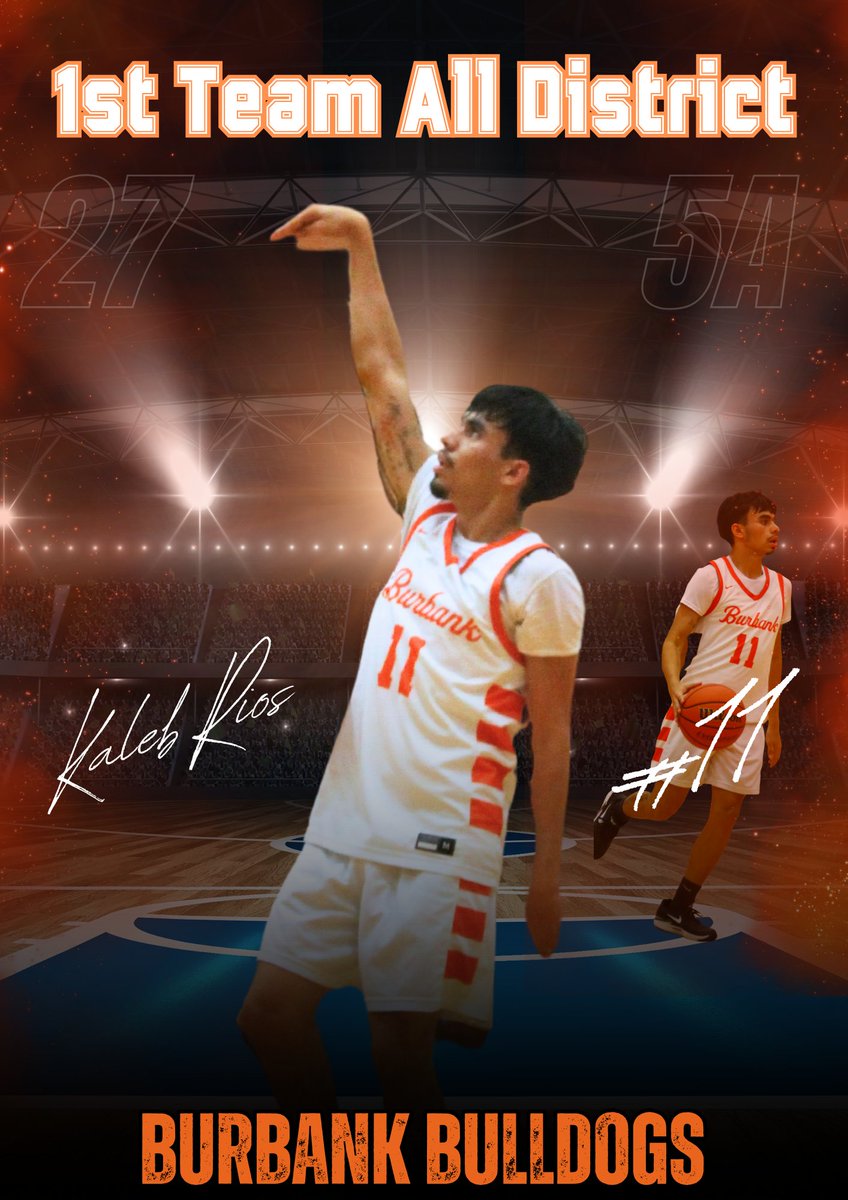 BHS78204's tweet photo. Congratulations to Burbank Sr. - #11 Kaleb Rios: 1st Team All District. https://t.co/27qsVA8ZPi