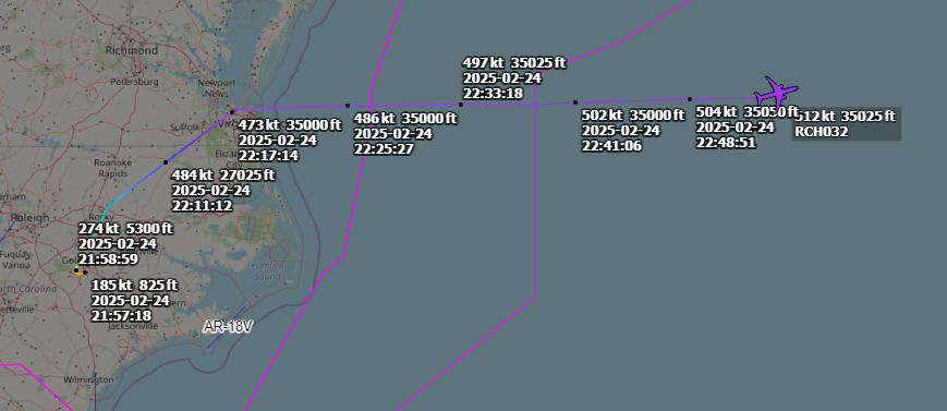 Andyyyyrrrr's tweet image. #RCH032 (#KC46) Is Currently Relocating to NAS Rota #LERT To Support an Upcoming 'LA' BARKSDALE #B52 Deployment.

#RCH031 (#K35R) Relocated to Rota Yesterday from March ARB #KRIV, Also Supporting.

031: 57-1468
032: 17-46024