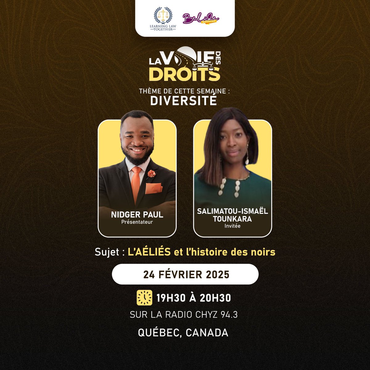 À ce soir !

<a href="/NidgerPaul/">Nidger PAUL</a> 
<a href="/BelideMagazine/">BÈLIDE MAGAZINE</a> 
<a href="/ulaval_droit/">Faculté de droit – Université Laval</a> 
<a href="/esei_ulaval/">École supérieure d'études internationales</a> 
<a href="/ULavalnouvelles/">ULaval nouvelles</a>