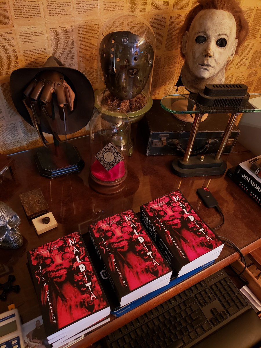 JustinFulkerson's tweet image. A heart-breaking collision course steeped in Mexican folklore and terror. Pick up a copy for MALDITA today! The reviews don't lie. #horror #KU #indieauthor #tlahuelpuchi #folklore #5star #amreading #amwriting #horrorfamily #horrorcommunity #horrorfans
amazon.com/dp/B0DKDBNC8S