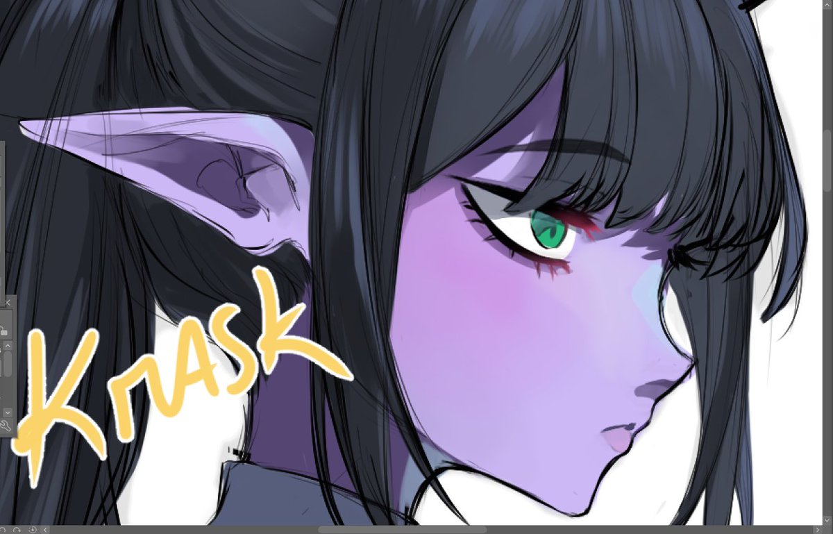 Close up OC Commission :3