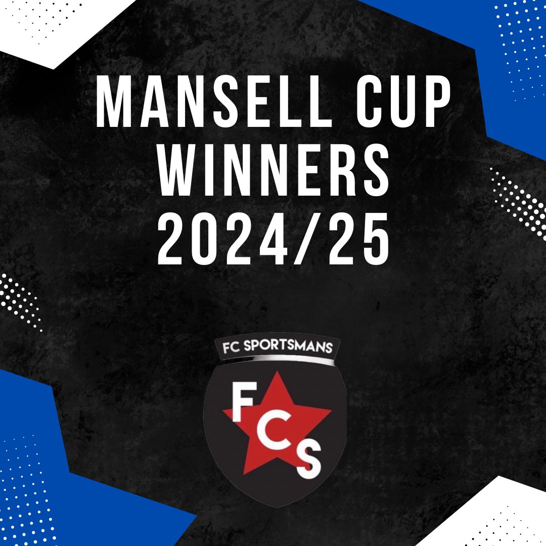𝐅𝐮𝐥𝐥 𝐓𝐢𝐦𝐞..

FC Sportsmans 4-1 Beacon Cat &amp; Fiddle

Lamin Barrow ⚽️⚽️
Liam Draper ⚽️
Chris Uwabor⚽️

Lamin Barrow &amp; Rikki Danton🏆

What a performance from the boys. All 16 stepped up and a fully deserved victory.

🏆🏆 WE ARE MANSELL CUP CHAMPIONS!! 🏆🏆

#UPTHEREST