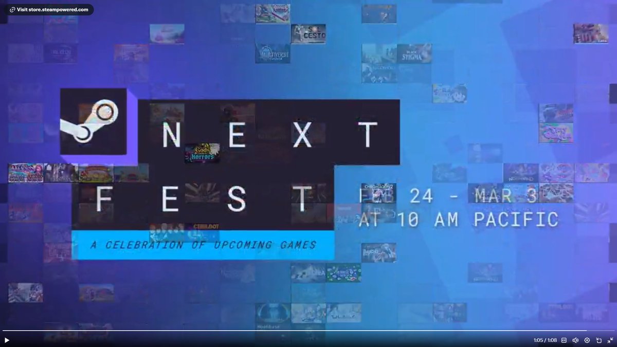Northwindgame's tweet image. OMG!?  we were in the #SteamNextFest – February 2025 Edition: Official Trailer!?!  *Happy* *Screaming* *Dying*😵😵
#indiegame #steamdemo #nextfest #gamedev