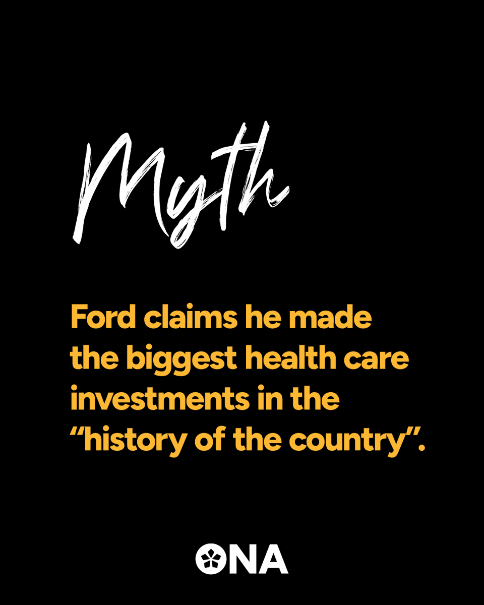 Ontario Nurses' Association tweet media