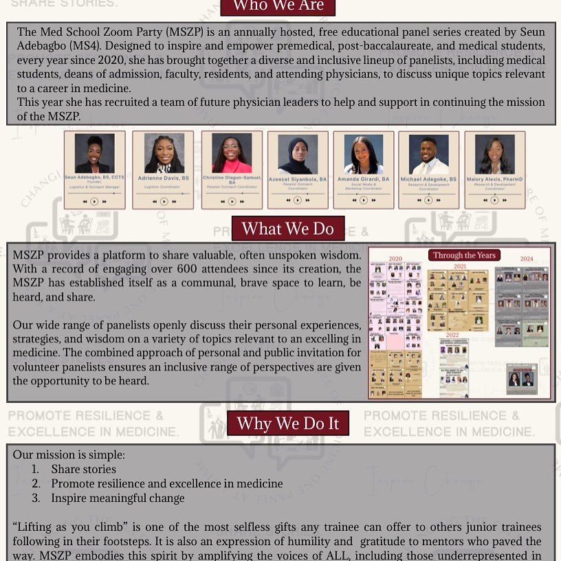 “Medical School Admission: Beyond the Numbers” Hear from admissions deans on crafting an authentic med school application!✨ 🎉

📅 Wednesday, February 26th, 2025
📍 Register via QR Code or click the link: tinyurl.com/MSZPDiscoverMed
(NOT recorded)
#PremedLife #MedSchoolAdmissions