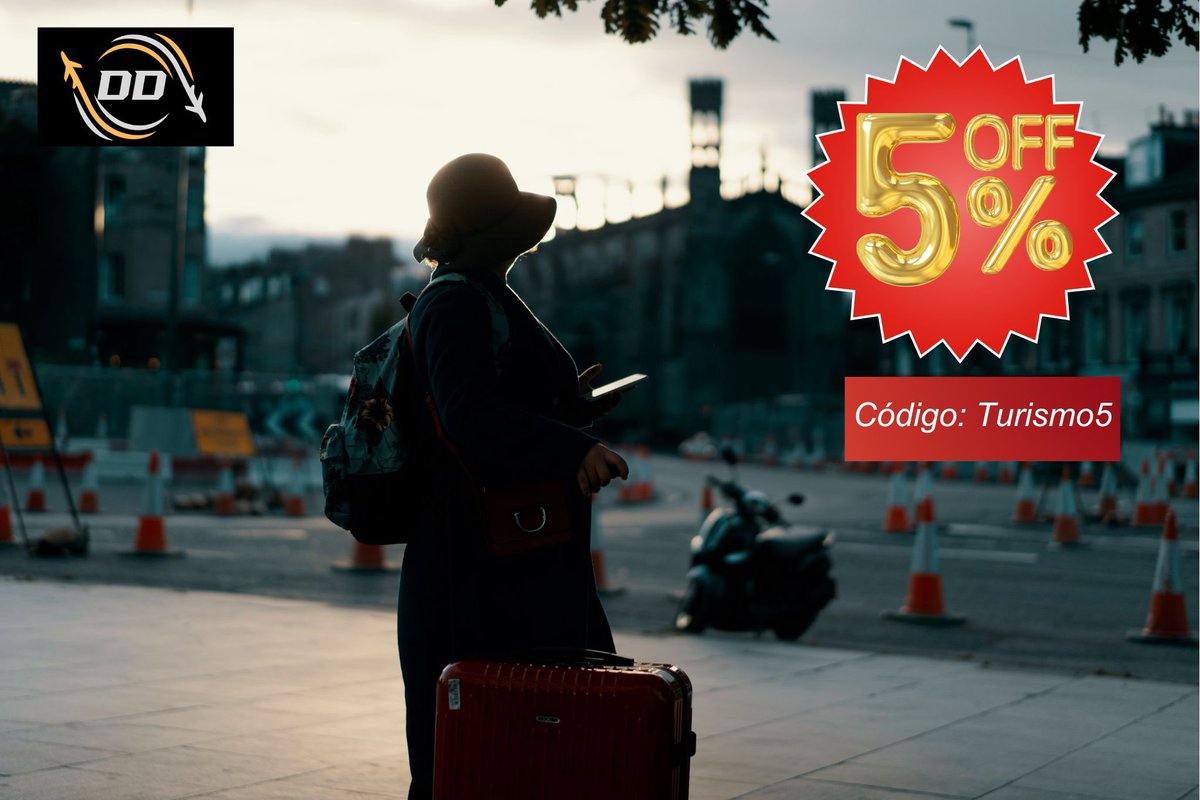 DestinosDescon's tweet photo. ¡Feliz día del turismo! 🎉✈️

Hoy 27 de septiembre es el día internacional del turismo por lo que queremos que nos acompañes a celebrarlo. 🥳

Desde hoy hasta el día 30 de septiembre podrás disfrutar de un descuento del 5% en tu próxima compra en nuestra web. ✅

¡TE ESPERAMOS! https://t.co/ULSZEQBfVO