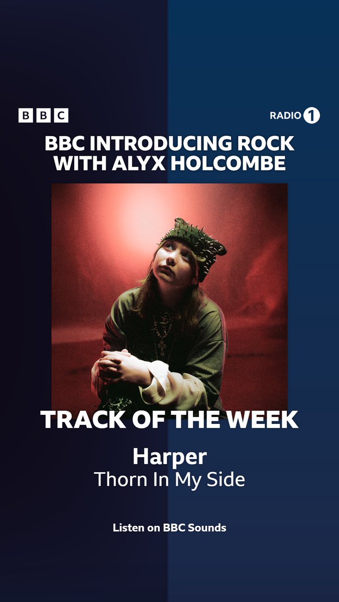 Harper (@thatyellaharper) on Twitter photo 'Thorn In My Side' is track of the week on <a href="/BBCR1/">BBC Radio 1</a> with <a href="/AlyxHolcombe/">Alyx Holcombe⚡</a> tune in tonight!!! 'Thorn In My Side' is track of the week on <a href="/BBCR1/">BBC Radio 1</a> with <a href="/AlyxHolcombe/">Alyx Holcombe⚡</a> tune in tonight!!!