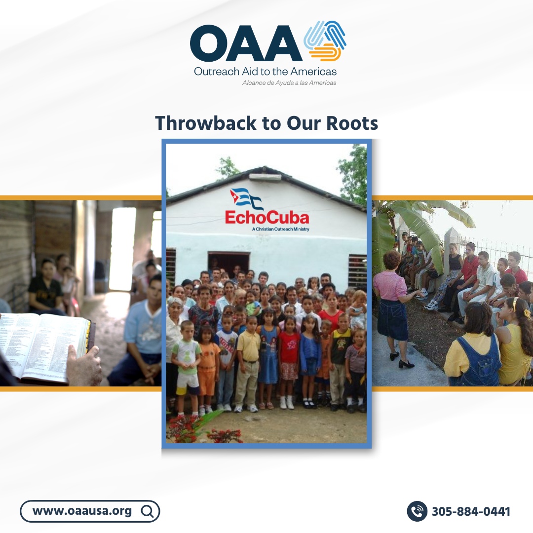 🌱 #Throwback to Our Roots! 🌍
Since 1994, we’ve journeyed from EchoCuba, founded by Dr. Teo Babun, to supporting churches in Cuba and expanding our mission throughout the U.S., Latin America, and the Caribbean. Celebrating over 30 years of resilience and impact! 🙌 #OAA30Years
