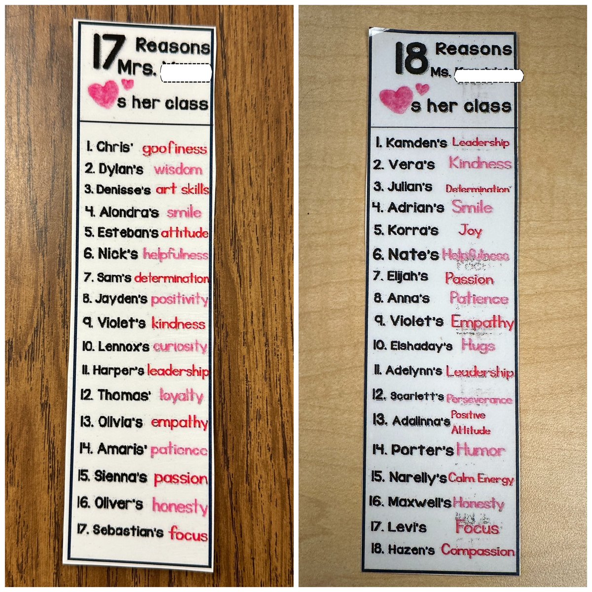 Jess K (@jkolathe) on Twitter photo Absolutely love these adorable bookmarks one of the teams <a href="/NorthviewK5/">Northview Elementary</a> made for their students. What a great way to recognize and celebrate how the students’ individual and unique qualities add to the whole class! ❤️ Absolutely love these adorable bookmarks one of the teams <a href="/NorthviewK5/">Northview Elementary</a> made for their students. What a great way to recognize and celebrate how the students’ individual and unique qualities add to the whole class! ❤️