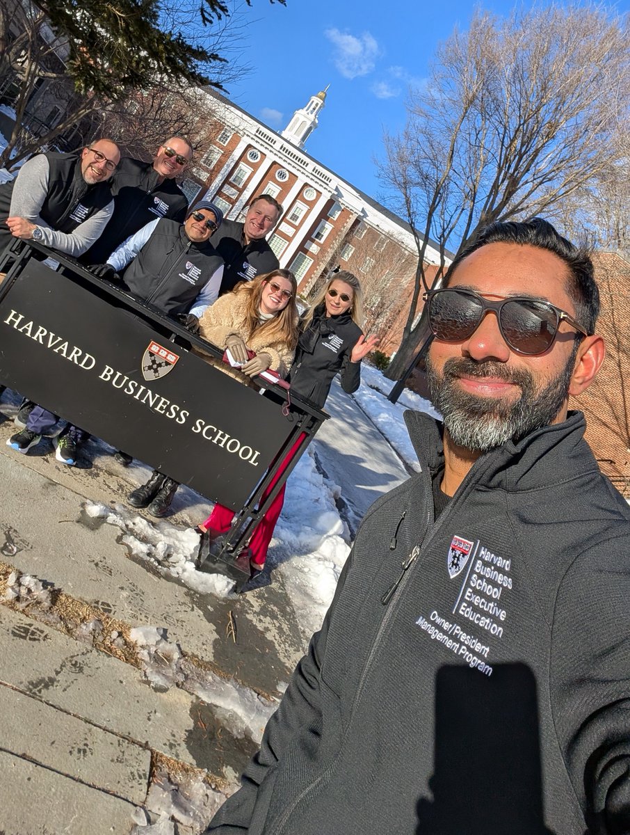 thethomasjacob's tweet image. Back from Unit 2 of the Owner/President Management Program at @HarvardHBS-an experience that continues to be nothing short of transformative! The insights gained will not only shape the way we lead our companies but also how we create lasting impact for our teams and the world.🚀