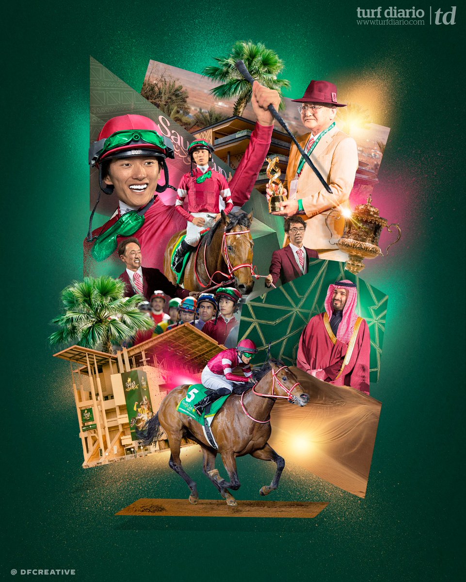 TurfDiario's tweet image. La @TheSaudiCup 2025 tuvo un brillante ganador: #ForeverYoung