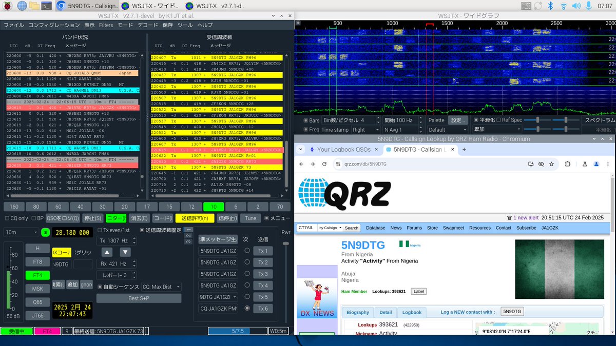 ようやく１バンド目