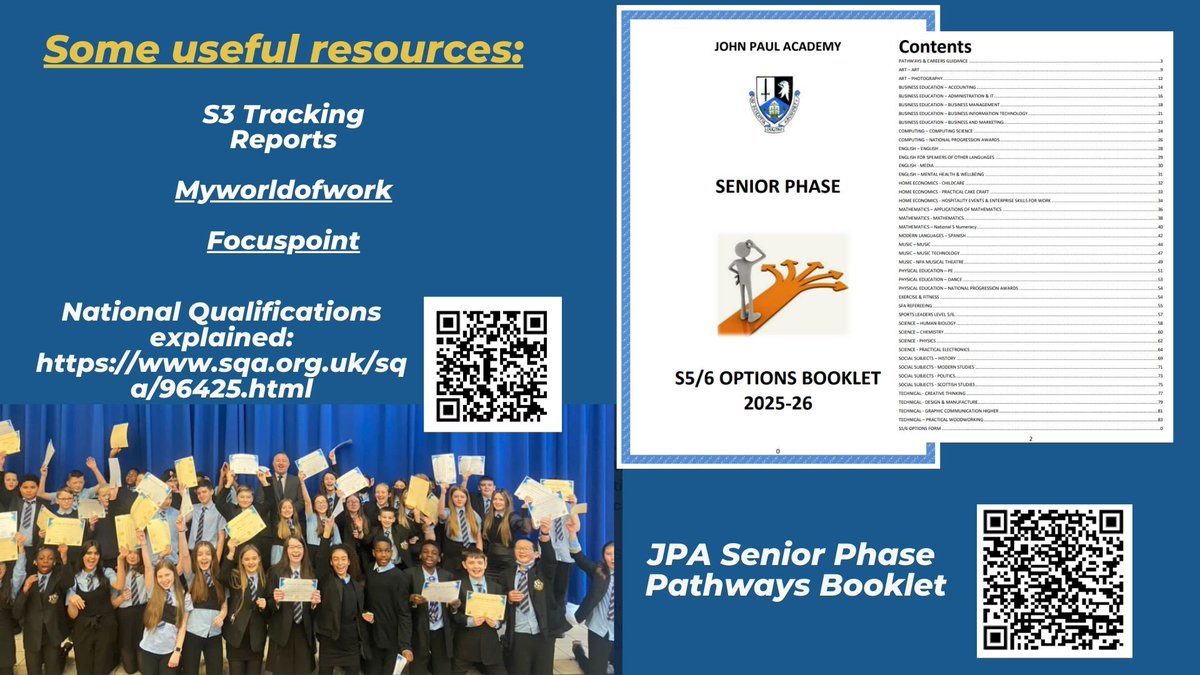 Another brilliant evening <a href="/johnpaulacademy/">John Paul Academy</a> discussing learning and progress with S3 parents / carers.

Great to hear such positive feedback with a focus on next steps for improvement.

The hard work continues as we focus on achievement, attainment and prep for the Senior Phase 👍🏻