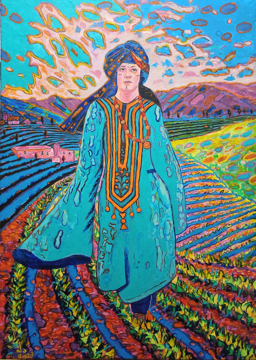 Acrylic on canvas 
70*50