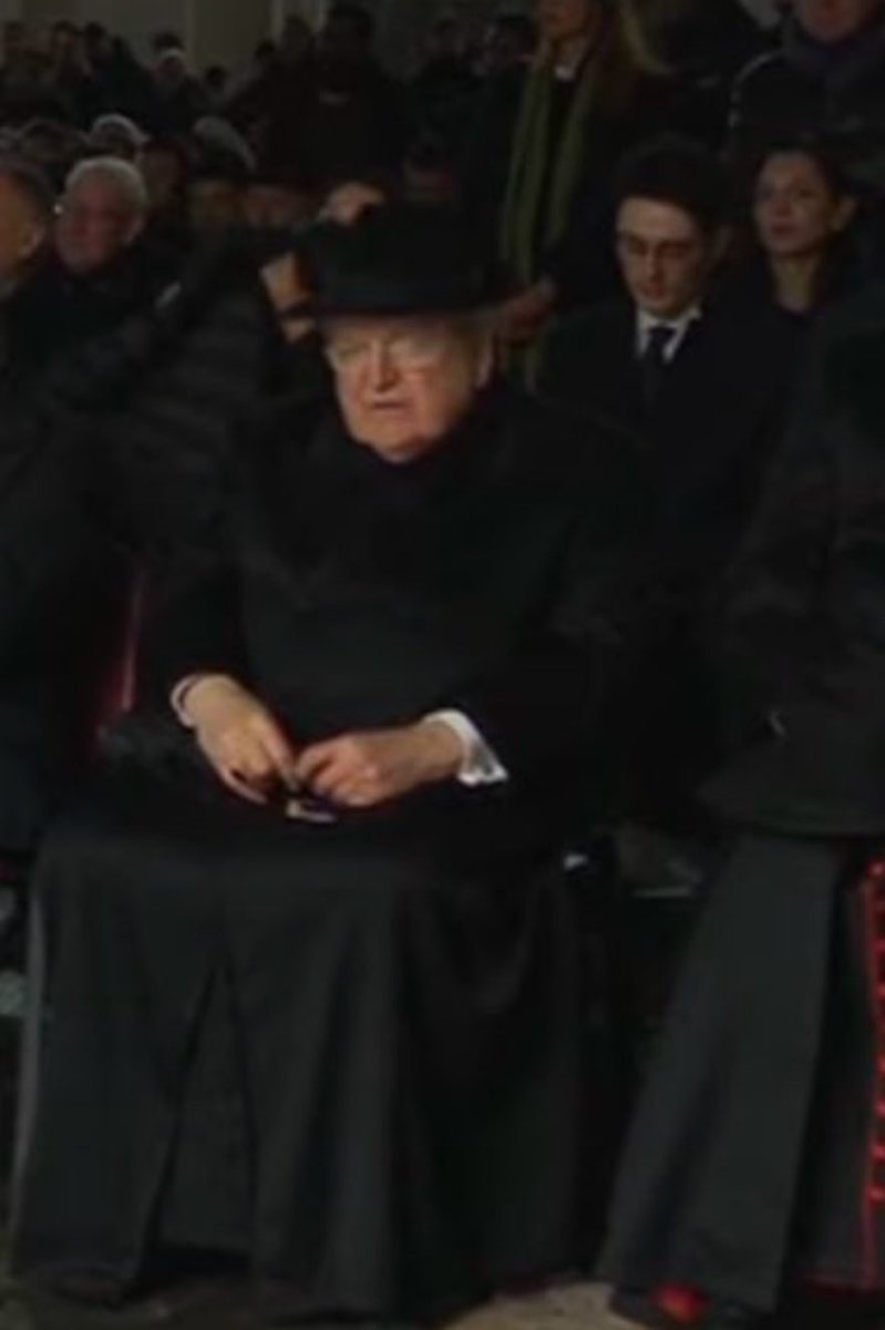 Anyone catch Cardinal Burke at the rosary tonight? I’m not aware of any other US Cardinals currently here. I hope they all continue to come to the piazza each night.