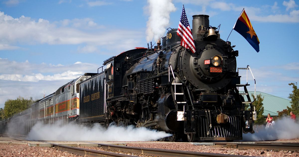 Our 2025 #SteamSaturday season kicks off this Saturday, March 1, 2025. And with additional special events, there are a total of 14 steam excursions scheduled this year! Learn more at thetrain.com/events/steam-s… 

#GrandCanyonRailway #XanterraTravel #GrandCanyon #GrandCanyonSouthRim