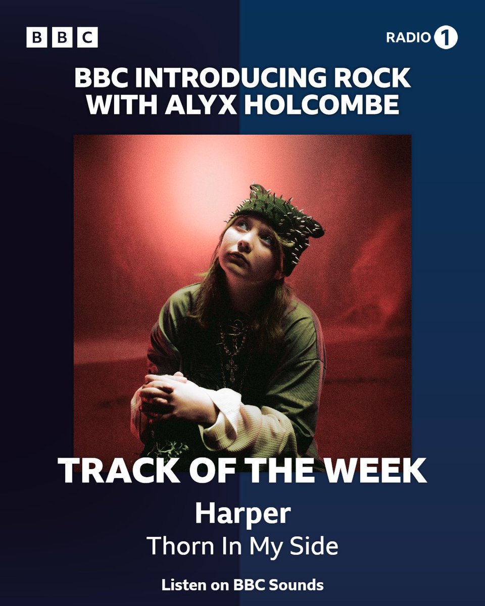 PALE CHORD (@palechord) on Twitter photo 'Thorn In My Side' by <a href="/thatyellaharper/">Harper</a> is track of the week on <a href="/BBCR1/">BBC Radio 1</a> with <a href="/AlyxHolcombe/">Alyx Holcombe⚡</a>. Tune in tonight!!!
bbc.co.uk/programmes/m00… 'Thorn In My Side' by <a href="/thatyellaharper/">Harper</a> is track of the week on <a href="/BBCR1/">BBC Radio 1</a> with <a href="/AlyxHolcombe/">Alyx Holcombe⚡</a>. Tune in tonight!!!
bbc.co.uk/programmes/m00…